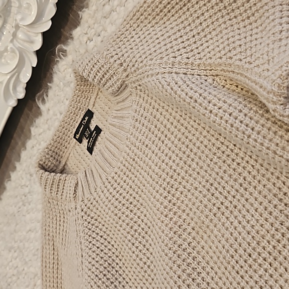 MASSIMO DUTTI waffle knit sweater - Picture 7 of 9
